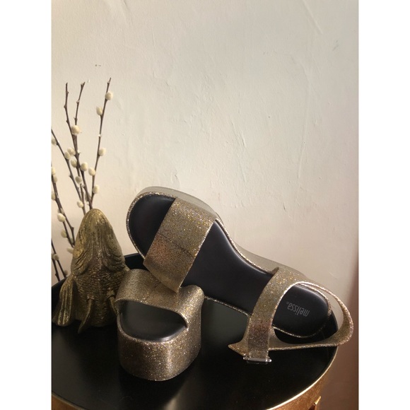 Melissa Glitter mar sandals platforms - Picture 11 of 16